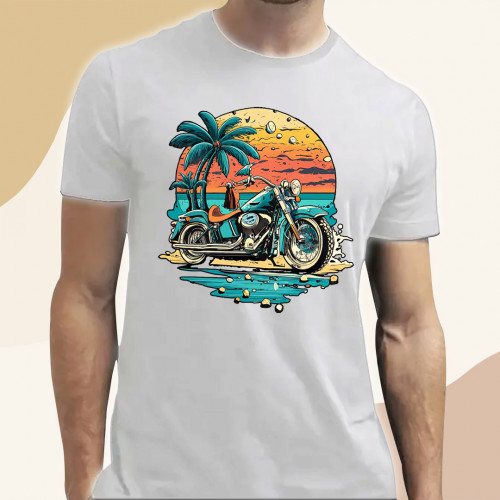 تيشيرت دراجة نارية كلاسيك 2 تيشيرت دراجة نارية كلاسيك 2