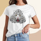 تيشيرت بنقشة النمر