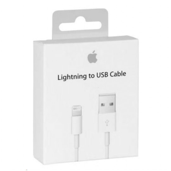 كابل أبل للشحن ومزامنة البيانات أبيض اصلي كابل أبل للشحن ومزامنة البيانات أبيض اصلي