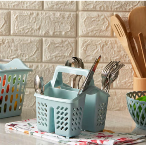 حامل أدوات المائدة من سبيكترا أزرق 16 x 16سم حامل أدوات المائدة من سبيكترا أزرق 16 x 16سم