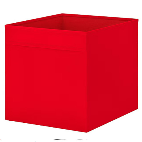 صندوق للتخزين أحمر 33X38X33CM صندوق للتخزين أحمر 33X38X33CM