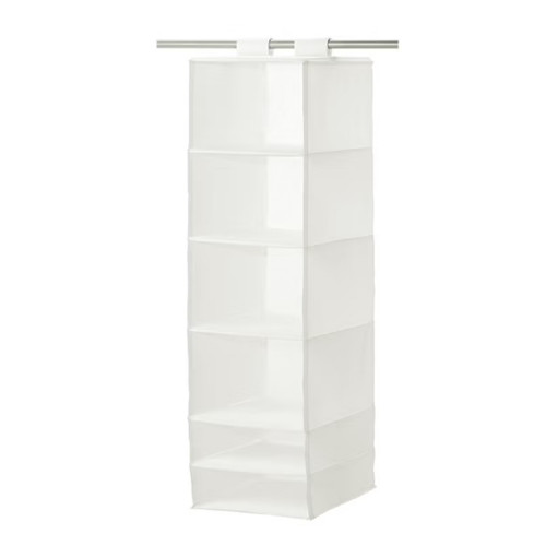 منظم للتعليق من إتش إس إل أبيض 35x45x125cm منظم للتعليق من إتش إس إل أبيض 35x45x125cm