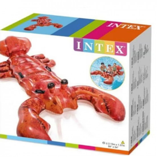 عوامة سباحة للركوب على شكل سلطعون طراز 57533EP 85x54بوصة عوامة سباحة للركوب على شكل سلطعون طراز 57533EP 85x54بوصة