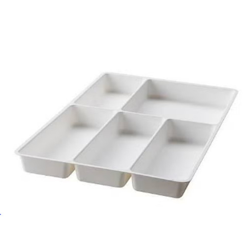 صينية أدوات مائدة من ستودجا أبيض صينية أدوات مائدة من ستودجا أبيض