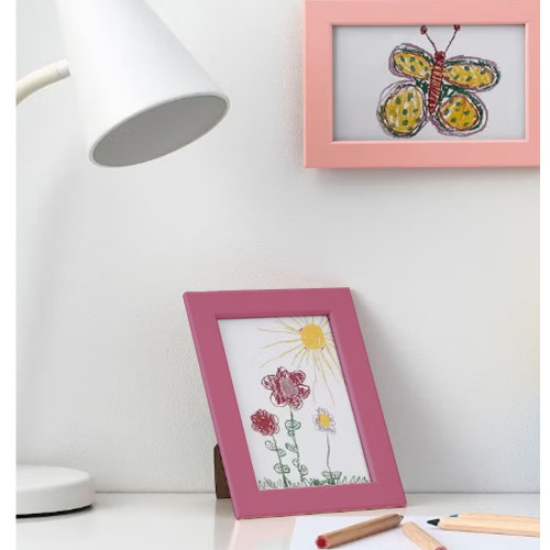 إطار صورة فيسكبو وردي 10x15 سم إطار صورة فيسكبو وردي 10x15 سم