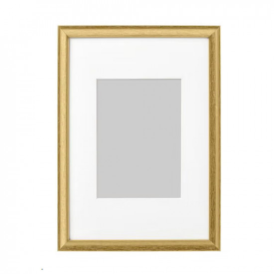 إطار ذهبي اللون مقاس 21X30 سم إطار ذهبي اللون مقاس 21X30 سم