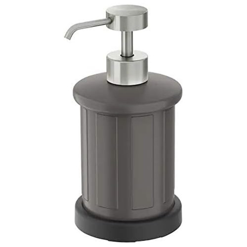 موزع صابون رمادي 10سم موزع صابون رمادي 10سم
