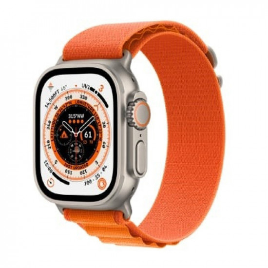 ساعة ذكية BASTEC ضمان سنتين الاصدار الثامن , بمقاس 49mm تدعم الشحن اللاسلكي واللغة العربية + أسوارين إضافي -اللون البرتقالي  عرض 39 ريال  ساعة ذكية BASTEC ضمان سنتين الاصدار الثامن , بمقاس 49mm تدعم الشحن اللاسلكي واللغة العربية + أسوارين إضافي -اللون البرتقالي  عرض 39 ريال