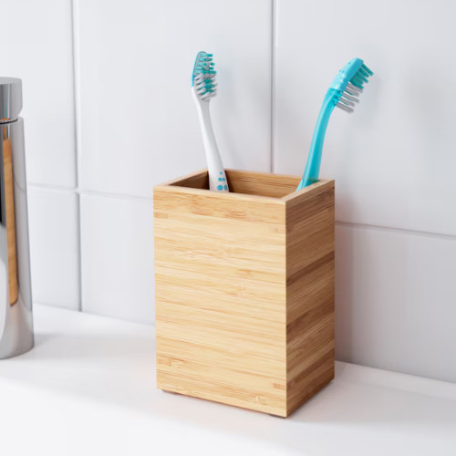 حامل فرشاة أسنان, خيزران حامل فرشاة أسنان, خيزران