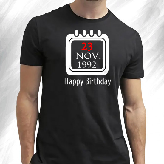 تيشيرت تاريخ ميلادك