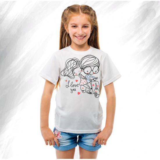تيشيرت أطفال  I Love You