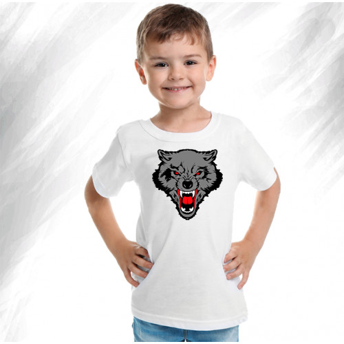 تيشيرت أطفال ذئب تيشيرت أطفال ذئب