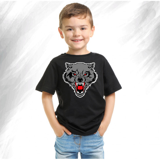 تيشيرت أطفال ذئب