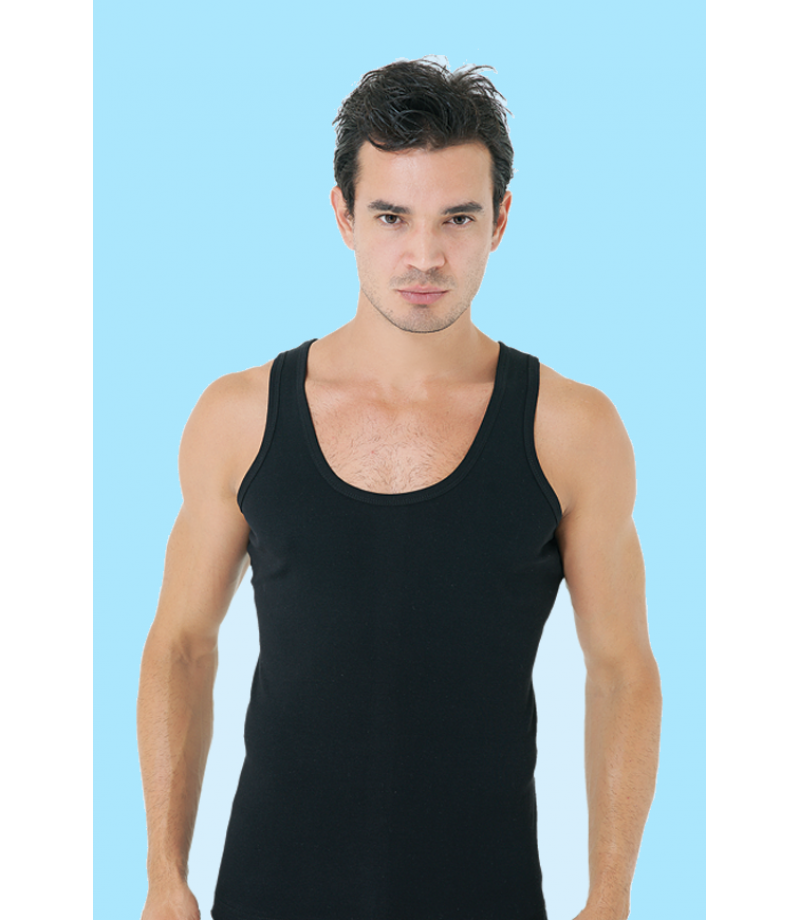 شد 6 حبة فنايل علاقي ستريش صناعة تركية قطن 100% ماركة جيلان كود 023