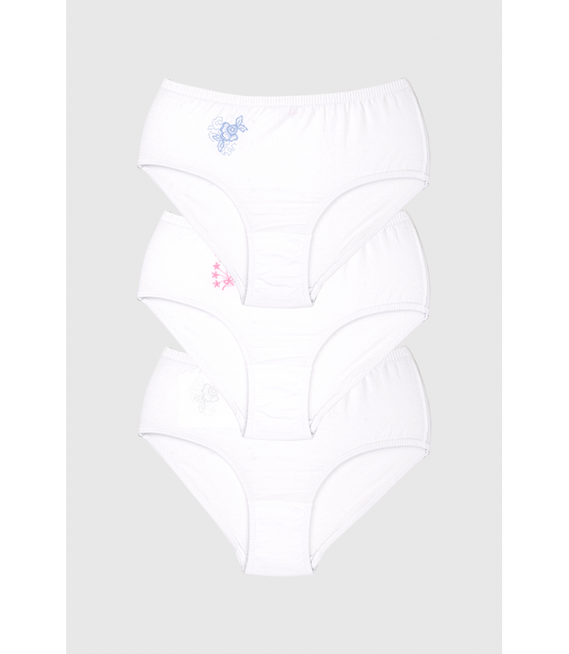 شد 6 حبة كيلوت نسائي قطن 100% كود 101