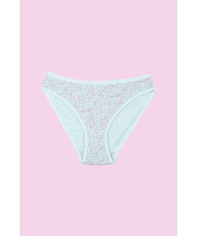 شد 6 حبة كيلوت نسائي قطن 100% مزهر كود 143