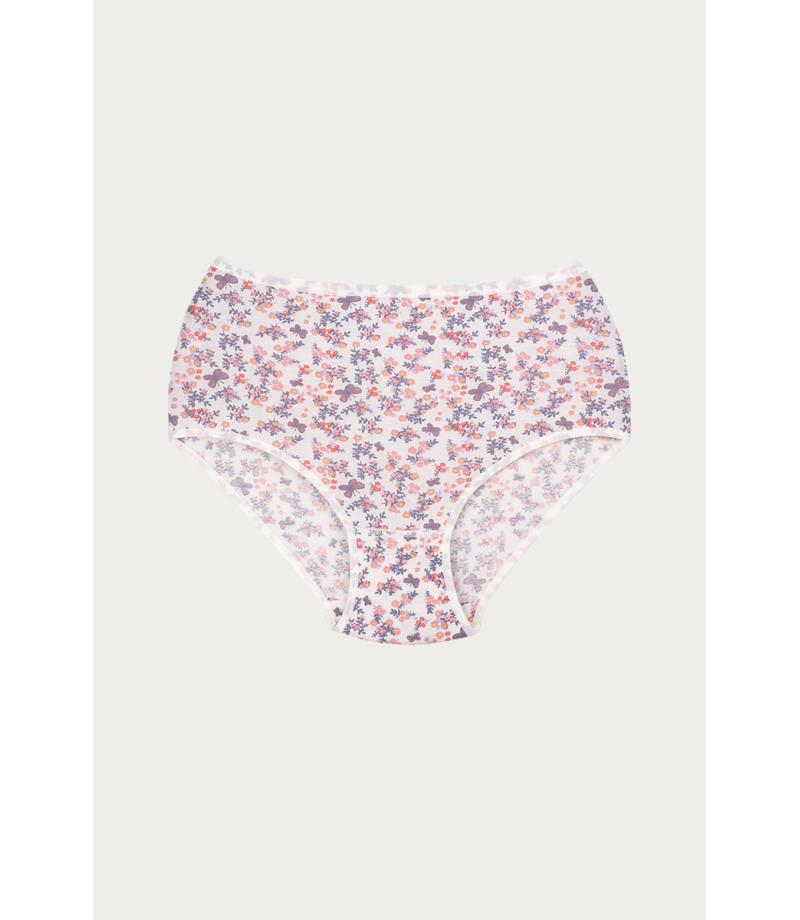 شد 6 حبة كيلوت نسائي مزهر قطن 100% صناعة تركية ماركة جيلان كود 144