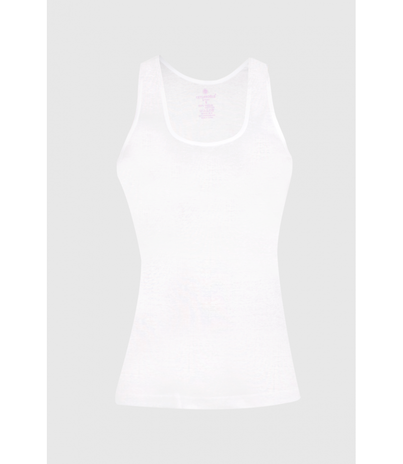 شد 6 حبة فانيلة علاقي سادة بدون تطريز قطن 100% ماركة جيلان كود 167