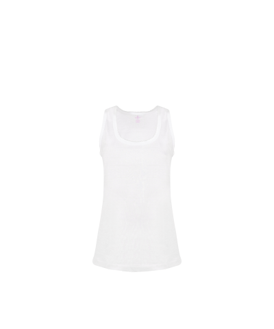 شد 6 حبة فانيلة علاقي ستريش رقبة واسعة مع تطريز خفيف في الرقبة قطن 100% عالي الجودة  صناعة تركية ماركة جيلان كود 172