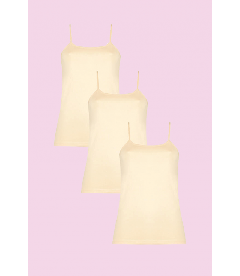 شد 6 حبة فانيلة قطنية علاقي خيط سادة قطن 100%  صناعة تركية ماركة جيلان كود 177