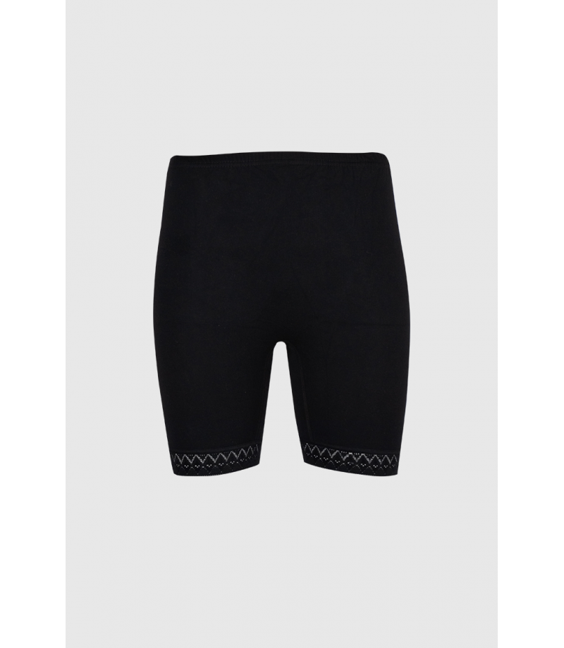 شد 6 حبة شورت نسائي مع دانتيل صناعة تركية ماركة جيلان قطن 95% كود 231