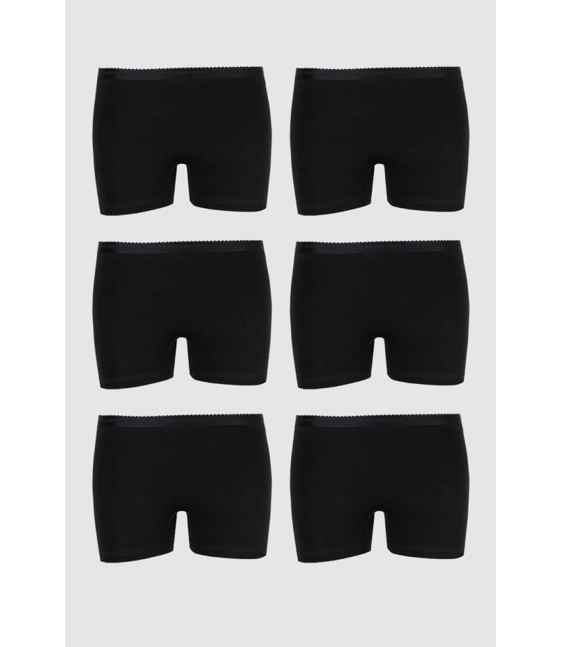 شد 6 حبة شورت بناتي ( عمر محير ) قصير قطن 95% صناعة تركية ماركة جيلان كود 234