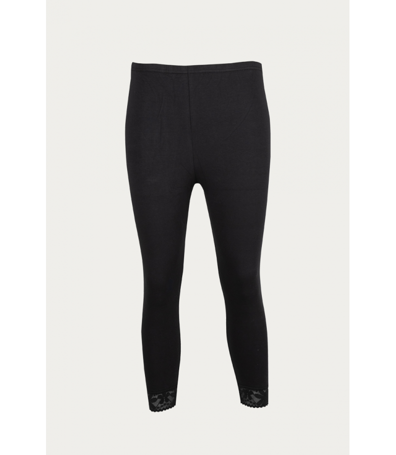 شد 6 حبة سروال طويل ليغنز ماسك مع دانتيل قطن 100% صناعة تركية ماركة جيلان كود 238