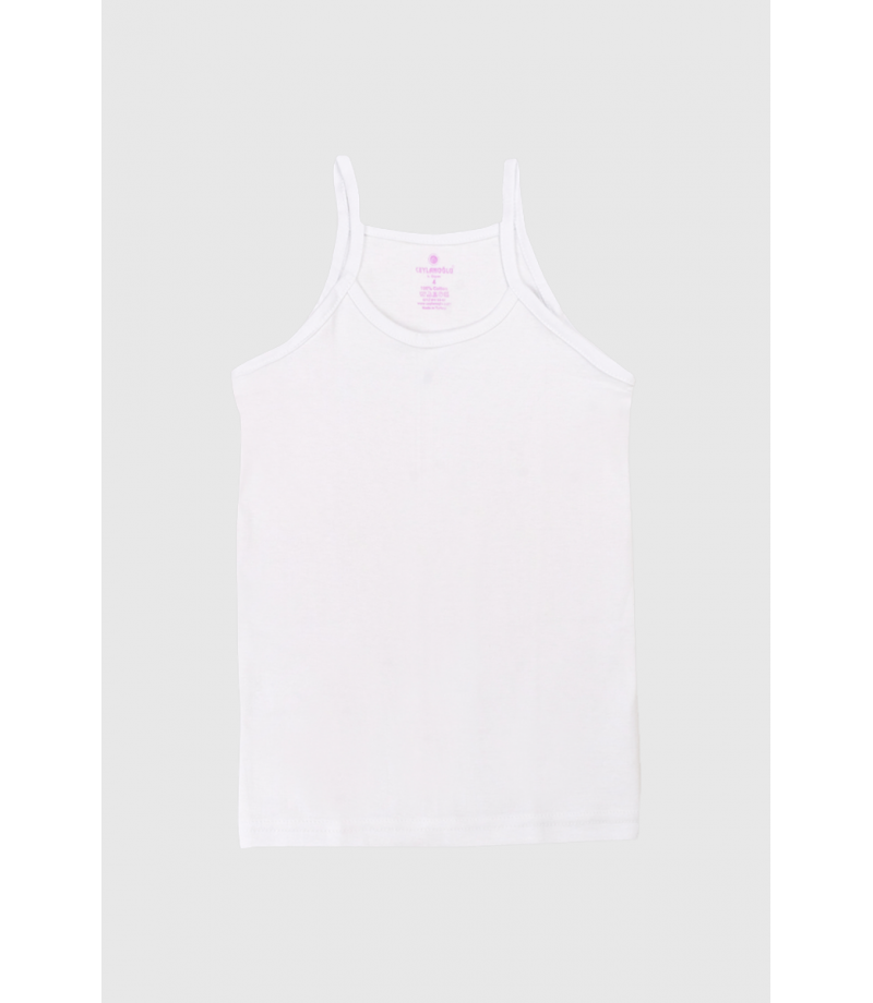 شد 6 حبة فنايل علاقي خيط سادة ماركة جيلان قطن 100% صناعة تركية كود 340