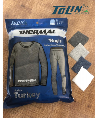 بيجاما حراري ثيرمال رجالي صناعة تركية ماركة تولين 