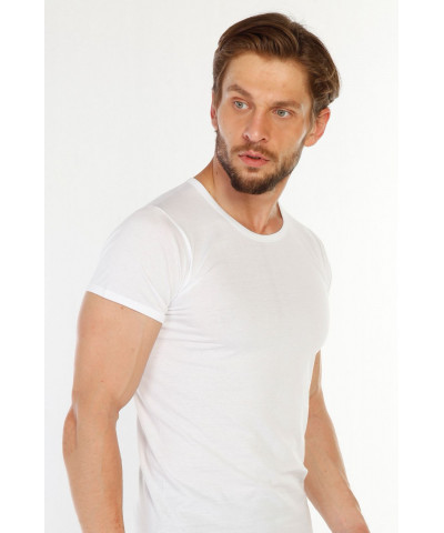 فانيلة رجالية نص كم صناعة تركية ماركة تولين التركية 