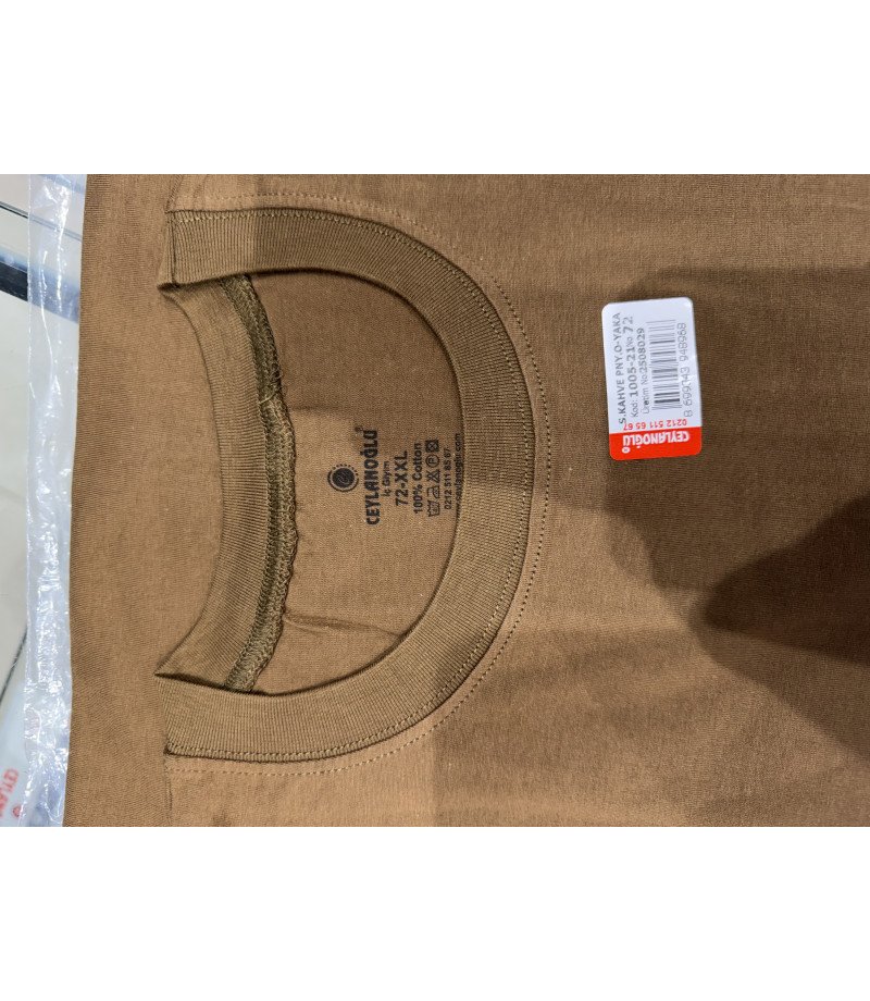 شد 6 حبة فنيلة لون بني صناعة تركية ماركة جيلان كود 1005