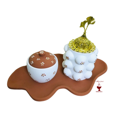 طقم مبخرة جذاب ( 3قطع)