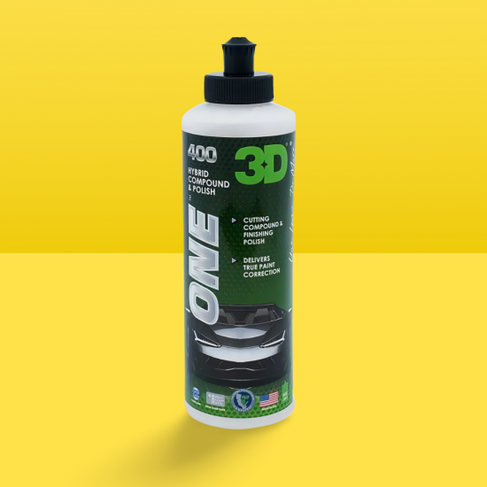 3D ONE مركب وملمع هجين، الموديل 400 - 240 مل 3D ONE مركب وملمع هجين، الموديل 400 - 240 مل