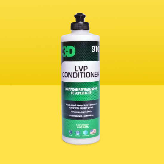 3D LVP منظف الأسطح الجلدية والفينيل والبلاستيك، الموديل 910 - 470 مل 3D LVP منظف الأسطح الجلدية والفينيل والبلاستيك، الموديل 910 - 470 مل
