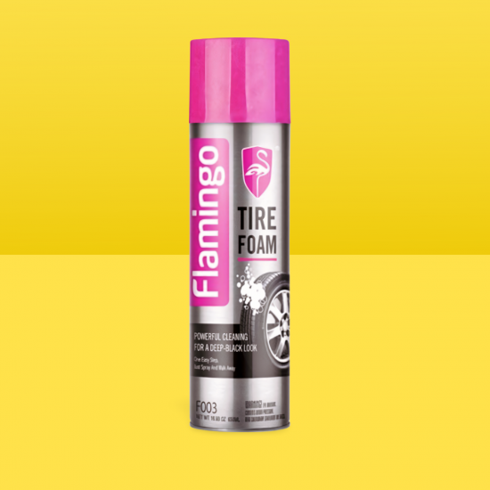 منظف إطارات فلامنغو الرغوي - 650 مل (F003) منظف إطارات فلامنغو الرغوي - 650 مل (F003)