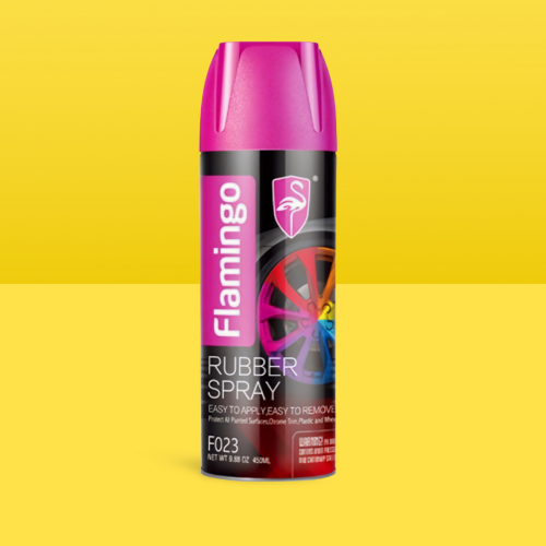 بخاخ مطاطي لتلوين العجلات فلامنغو - 450 مل (F023#4) بخاخ مطاطي لتلوين العجلات فلامنغو - 450 مل (F023#4)