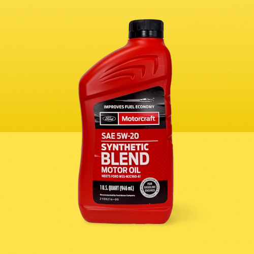 زيت محرك موتوركرافت 5W-20 Synthetic Blend Motorcraft - 1 لتر زيت محرك موتوركرافت 5W-20 Synthetic Blend Motorcraft - 1 لتر