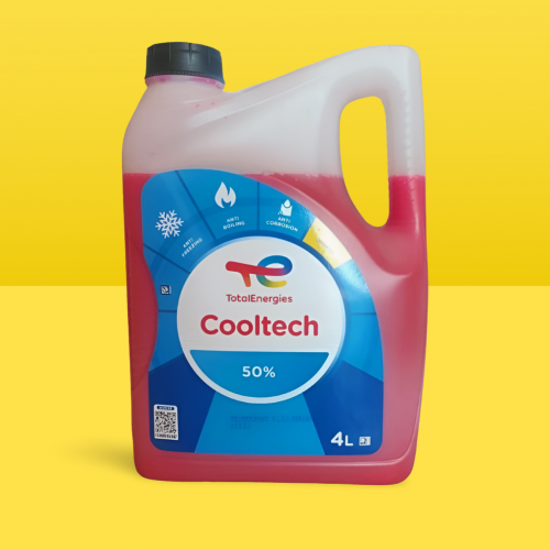 مبرد المحرك توتال Total  الأحمر 50% - 4 لتر مبرد المحرك توتال Total  الأحمر 50% - 4 لتر