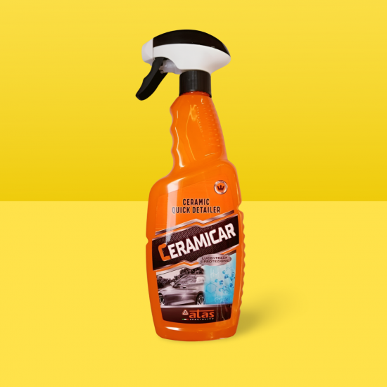 بخاخ تلميع وحماية طلاء السيارة نانو سيراميك أتاس سبيشيالتي سيراميكر Atas CERAMICAR - 750 مل بخاخ تلميع وحماية طلاء السيارة نانو سيراميك أتاس سبيشيالتي سيراميكر Atas CERAMICAR - 750 مل
