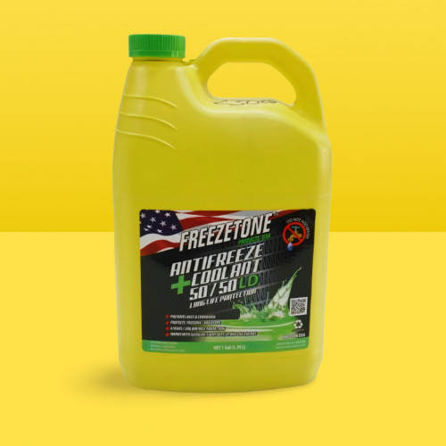 سائل تبريد فريزتون الأخضر Freezetone - 4 لتر (50/50 جاهز للاستخدام) سائل تبريد فريزتون الأخضر Freezetone - 4 لتر (50/50 جاهز للاستخدام)