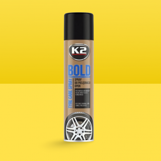 بخاخ تلميع الإطارات كيه 2 بولد K2 - 600 مل بخاخ تلميع الإطارات كيه 2 بولد K2 - 600 مل