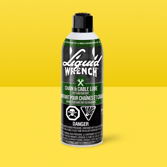 بخاخ السلاسل والكابلات ليكويد رينش Liquid Wrench Chain and Cable Lube - 311 جم بخاخ السلاسل والكابلات ليكويد رينش Liquid Wrench Chain and Cable Lube - 311 جم
