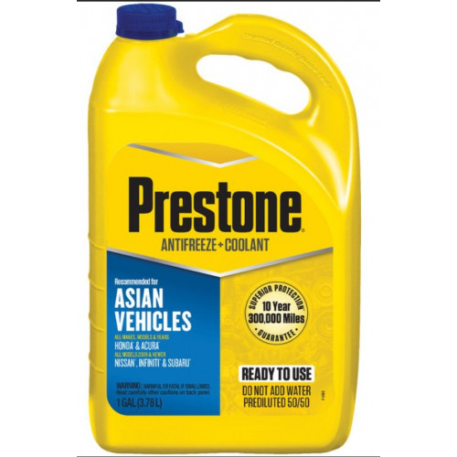 سائل تبريد الردياتير بريستون 50/50 الأزرق Nissan/Honda/Subaru 1G AF6310 Prestone سائل تبريد الردياتير بريستون 50/50 الأزرق Nissan/Honda/Subaru 1G AF6310 Prestone