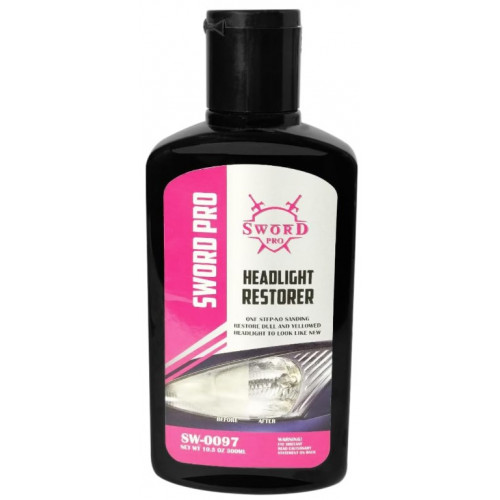 سائل استعادة المصابيح الأمامية سورد برو - 300 مل Sword Pro سائل استعادة المصابيح الأمامية سورد برو - 300 مل Sword Pro