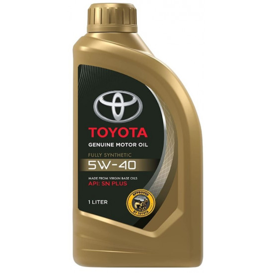 زيت محرك تويوتا 5W-40 SN سعة 1 لتر | Toyota زيت محرك تويوتا 5W-40 SN سعة 1 لتر | Toyota
