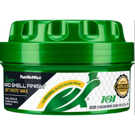 شمع تيرتل واكس سوبر هارد شيل معجون 14 أونصة | Turtle Wax شمع تيرتل واكس سوبر هارد شيل معجون 14 أونصة | Turtle Wax