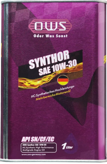 زيت OWS Synthor 10W‑30 – عبوة 1 لتر او دبليو اس الماني