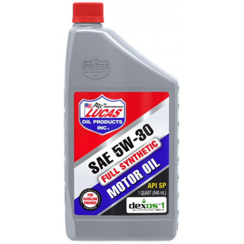 زيت  Lucas لوكاس فول سينثتيك 5W‑30 – 1 كوارت – API SP زيت  Lucas لوكاس فول سينثتيك 5W‑30 – 1 كوارت – API SP