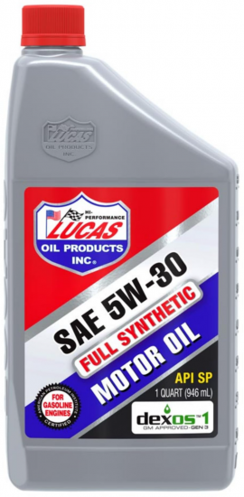 زيت  Lucas لوكاس فول سينثتيك 5W‑30 – 1 كوارت – API SP