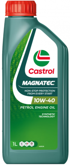 زيت كاسترول ماجناتيك 10W‑40 – 1 لتر – API SN / ACEA A3/B4 Castrol